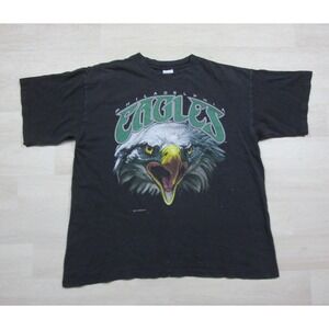 Vintage 90s Philadelphia Eagles T-Shirt (L) Salem Sportswear NFL Big Graphic